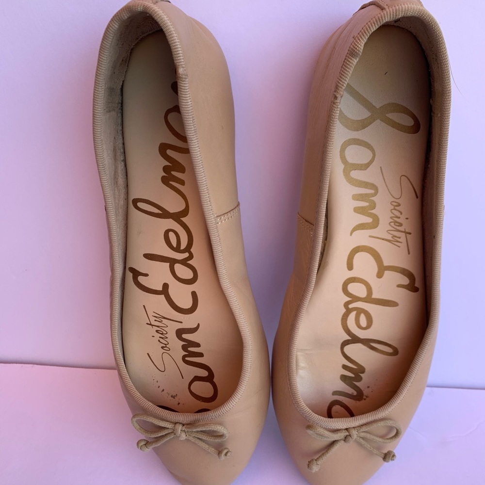 Leather Flats by Sam Edelman